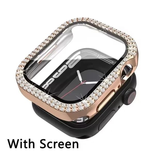 Чехол на умные часы Apple Watch 40мм/41/44/45, Чехол для Apple watch series 4 5 6 7 8 9 SE, Противоударный тонкий бампер с защитой от повреждений, грязи и отпечатков
