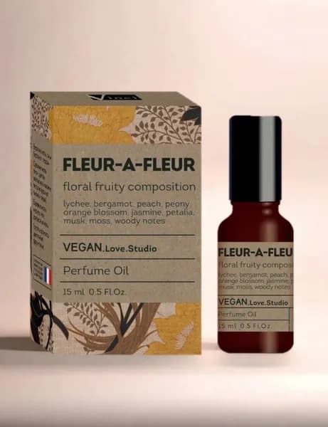 Парфюмерное масло Vegan Love Studio, женское, Fleur-a-Fleur (Fleur Narcotiq), 15мл