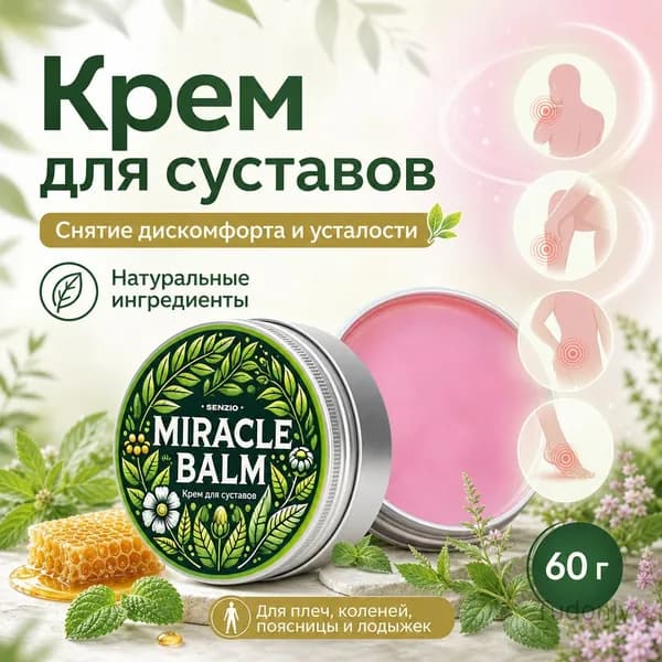 Крем для суставов Senzio для облегчения дискомфорта