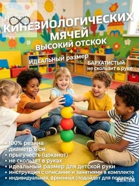 Спортивный массажный мяч