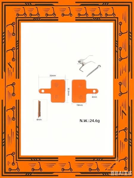 Высокопроизводительные колодки M515 для Auriga, HDC300, PROMAX, тормозная эффективность