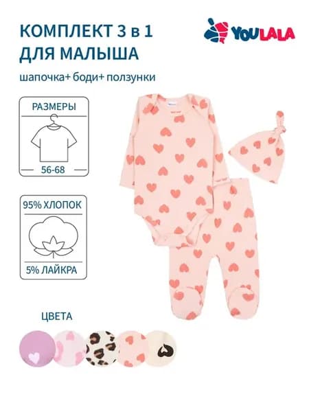 Боди для новорожденного комплект одежды для малыша