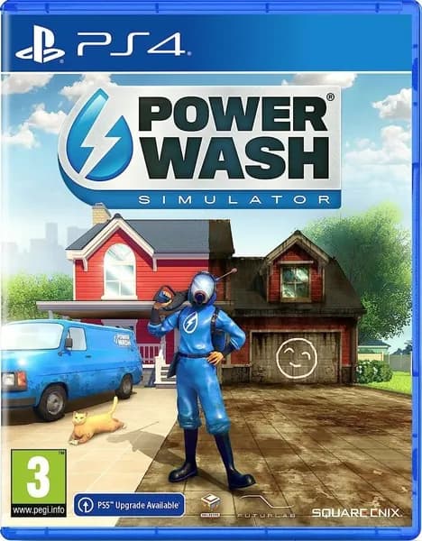 Игра PowerWash Simulator (PlayStation 4, PlayStation 5, Русские субтитры)