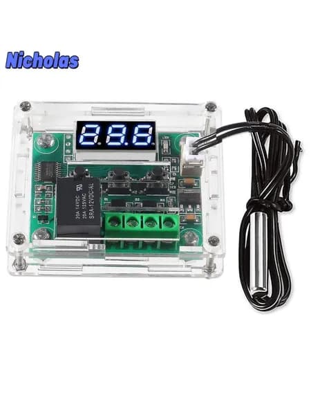 Y0W1209 DC 12V Плата цифрового контроллера температуры -50-110 C Электронный переключатель модуля управления температурой (1 шт.)