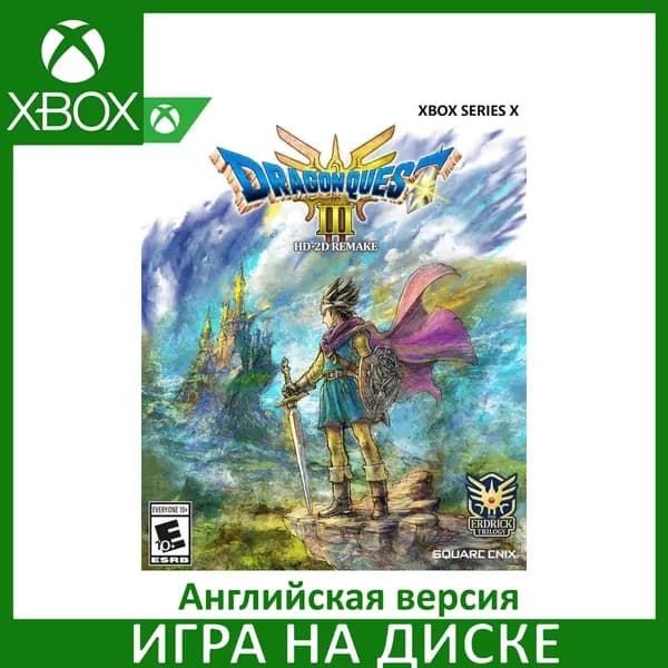 Игра Dragon Quest III (3) HD-2D Remake Xbox Series X Диск на Xbox Series X Английская версия