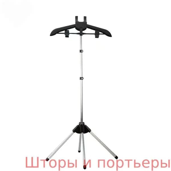 Вешалка напольная 160х50 см черный матовый