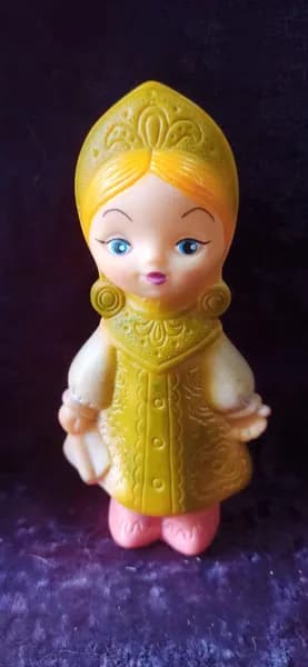 Винтажная советская кукла игрушка- царевна, 17 см, СССР