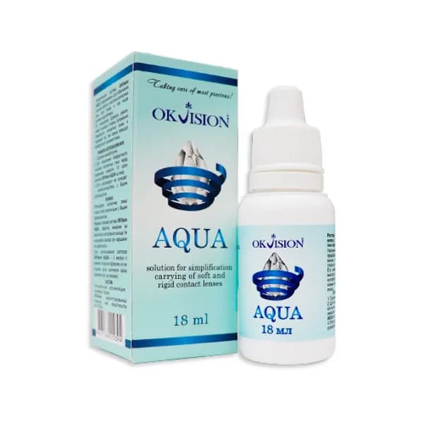 Увлажняющие капли OKVision AQUA, 18 мл