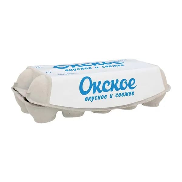 Яйцо Окское С1 белые 10шт