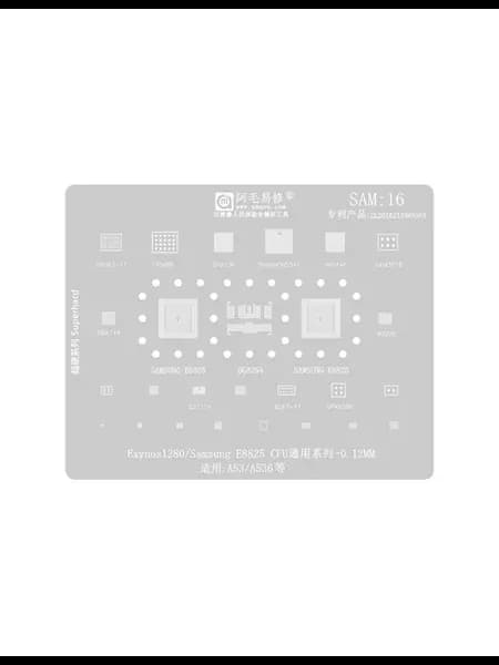 Трафарет для SAMSUNG SAM16 T 0.12mm