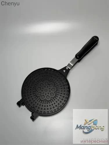 Вафельница mzm-20260514134011609, черный, серый
