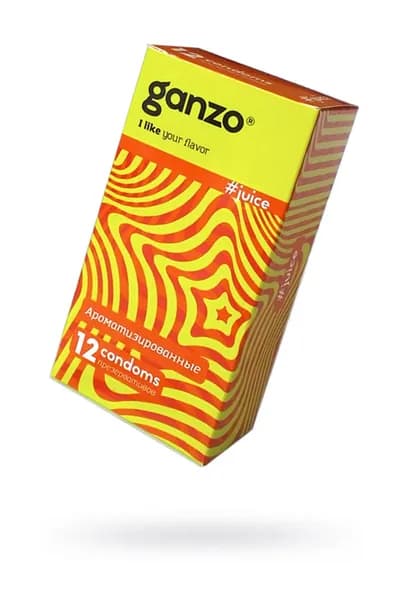 Презервативы Ganzo Juice ароматизированные № 12
