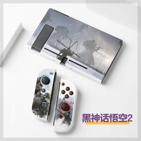 Чехол для OLED матовый мягкий Switch Black Myth Wukong NS Dock Case Lite
