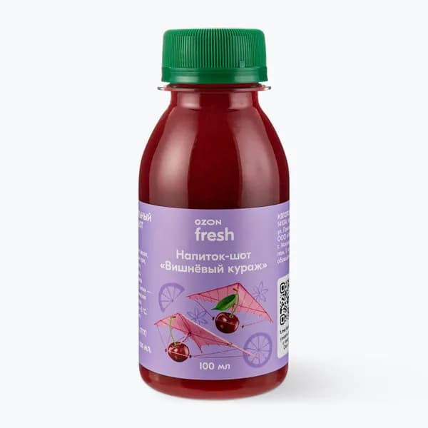 Напиток-шот Вишневый кураж, 100 мл, Ozon Fresh