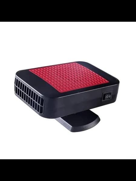 12V автономный обогреватель-вентилятор (красный)