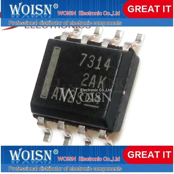 5шт THS7314DR THS7314 7314 SOP-8 Интегральная схема