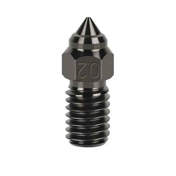 Сопло 0.2мм, закаленная сталь (HS), для 3D принтера Ender 7 / 5 S1/ 3 V3 SE / CR-6 SE