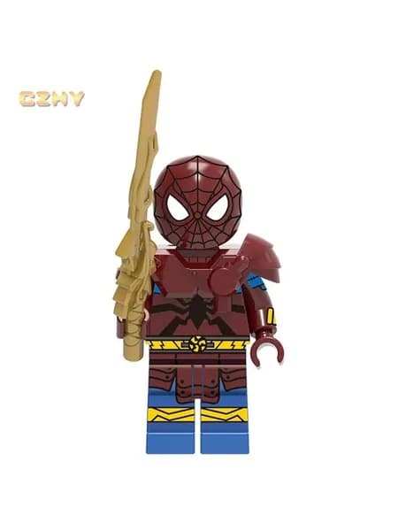 Набор минифигурок No Way Home Super Heroes Человек-паук Строительные блоки 8 шт (4.5см, пакет)(совместимы с легo )