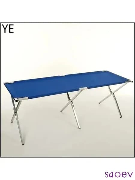 Складной уличный стол 200x70x70 см с утолщением, практичный синий