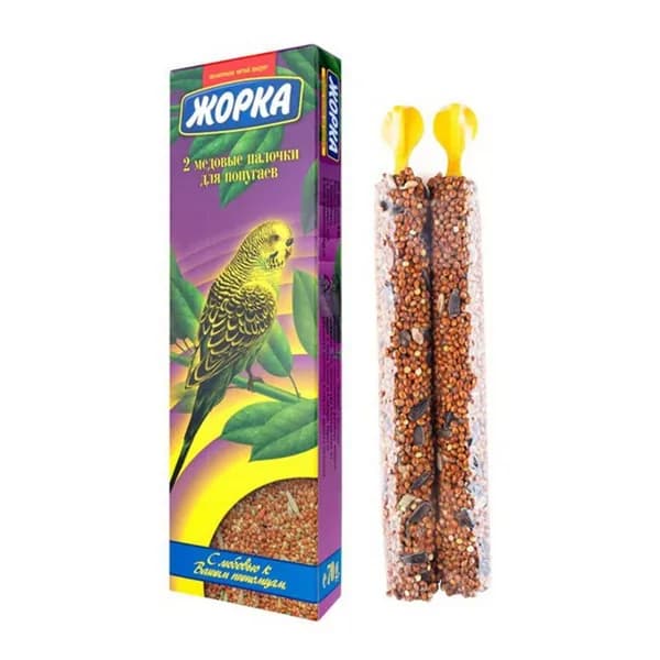 Медовые палочки Жорка для попугаев