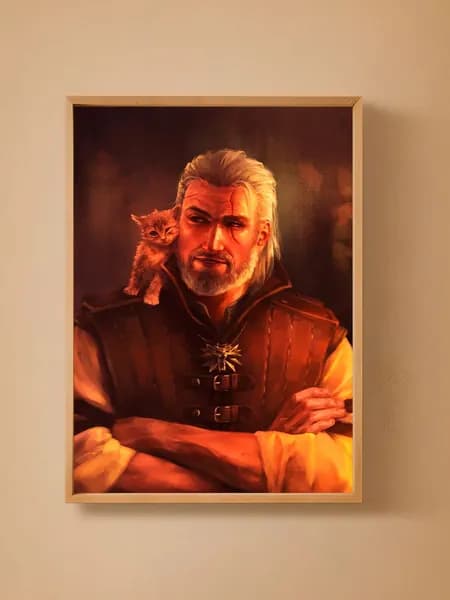 Постер, плакат на стену ''Ведьмак The Witcher'' 29,7х42 см (A3)