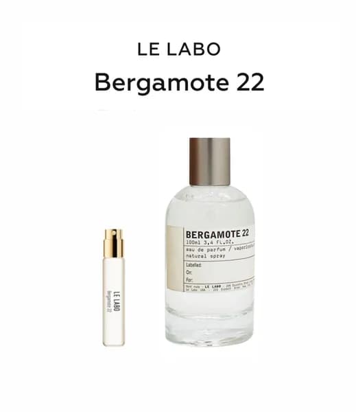 LE LABO Bergamote 22, парфюмерная вода, отливант спрей 5 мл