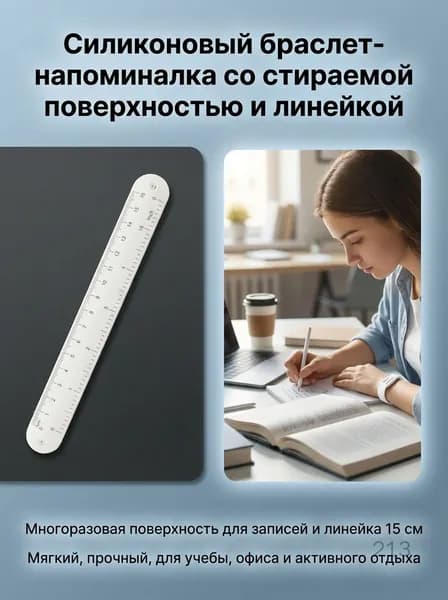 Стираемая линейка для заметок