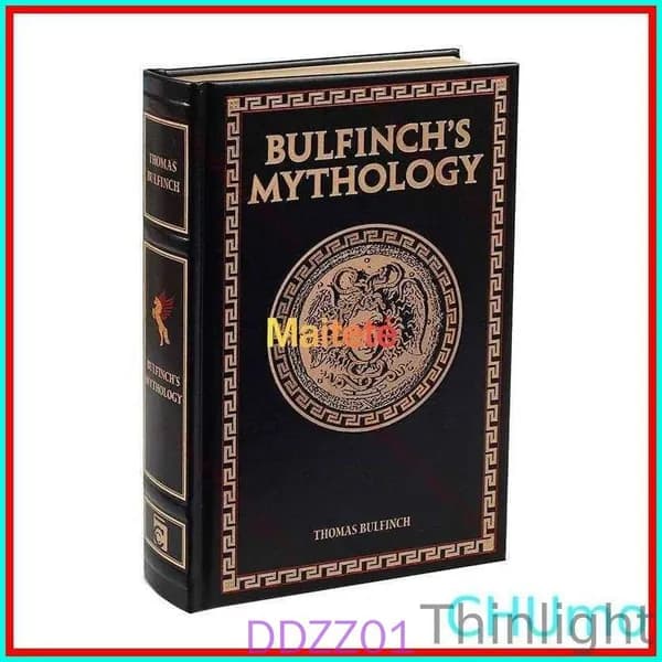 Bulfinch's Mythology (Leather-bound Classics) Hardcover, Gold Gilt Edges, English