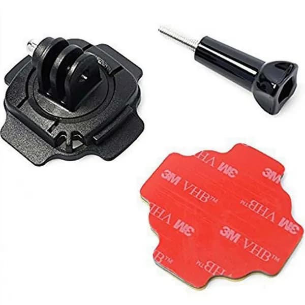 Крепление с поворотом 360 для GoPro с платформой на шлем