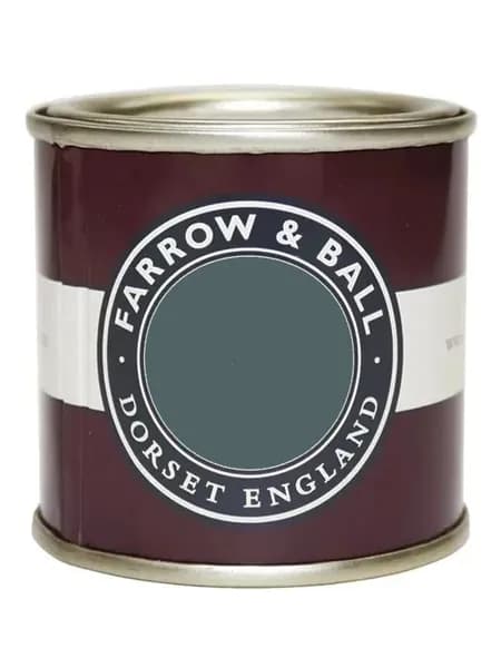 Краска для мебели и декора ультраматовая, меловая краска Farrow & Ball Estate Emulsion цвет 289 Inchyra Blue, 100 мл