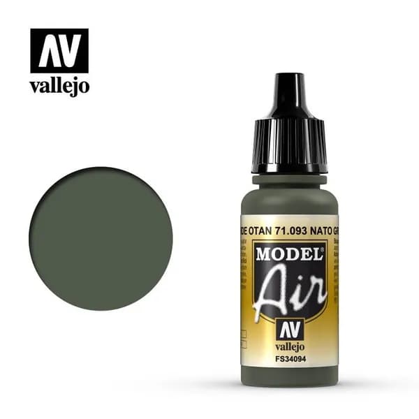 Краска для аэрографа 71093 Model Air - NATO Green Vallejo 71093