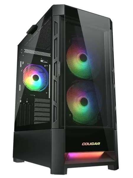 Компьютерный корпус Cougar Duoface RGB, CEB / ATX / Micro-ATX / Mini-ITX, поддержка видеокарт до 330 мм, без блока питания
