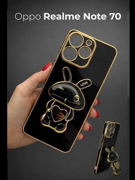Чехол подставка с попсокет на Oppo Realme Note 70