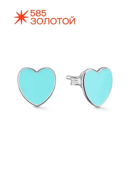 Серьги серебряные женские 925 без вставки