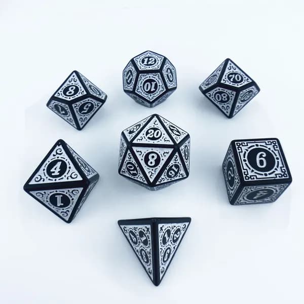 Набор игральных кубиков для D&D (Dungeons and Dragons, ДнД)