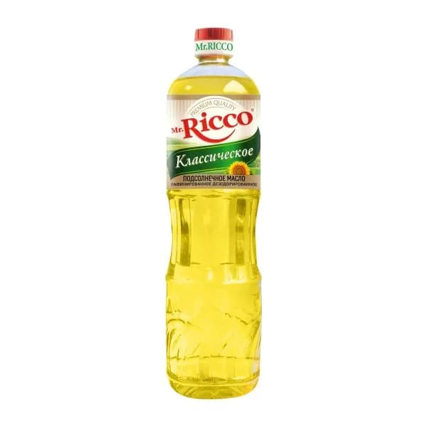 Масло подсолнечное Mr. Ricco 1л