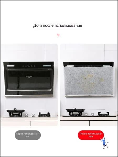 Маслопоглощающий рулонный защитный фильтр для вытяжки, маслопоглощающая бумага для кухни, бумага для абсорбирования жира,10m