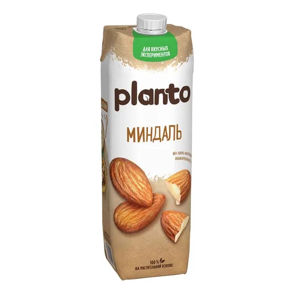 Напиток миндальный Planto 1,2% 1 л