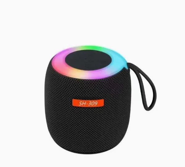 Черная мини Bluetooth-колонка