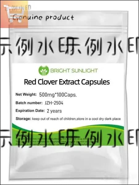 Капсулы с экстрактом красного клевера, 500 мг - 100 капсул (Red Clover)-TAODONG