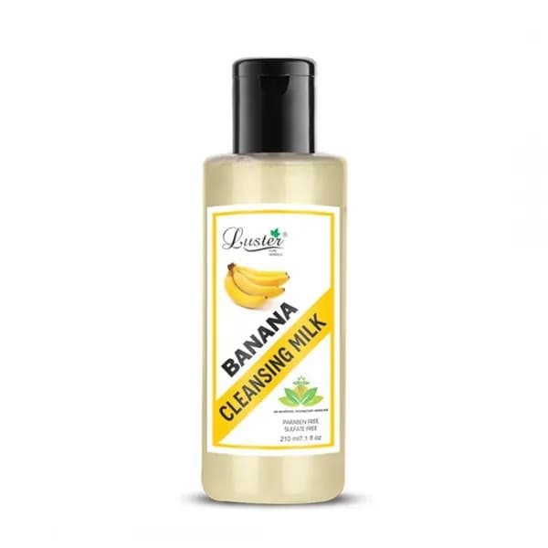 LUSTER Banana Cleansing Milk Очищающее молочко для лица с экстрактом банана 210мл