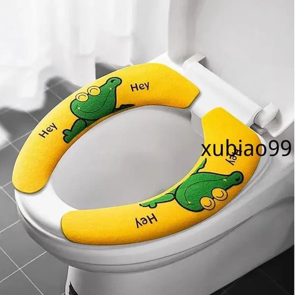 Клейкий коврик для унитаза