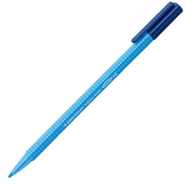 Фломастер Staedtler Triplus color, 1 мм Синий