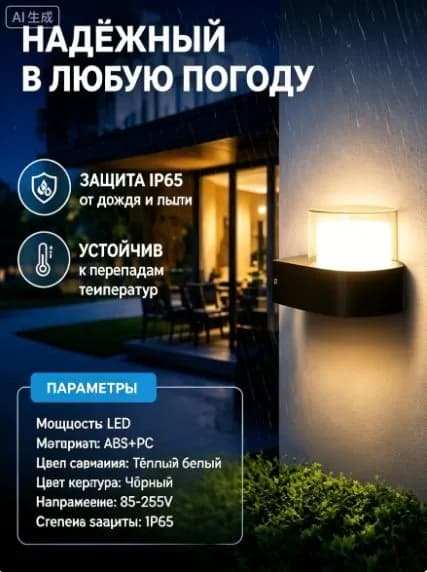 Настенный светильник, 18 Вт