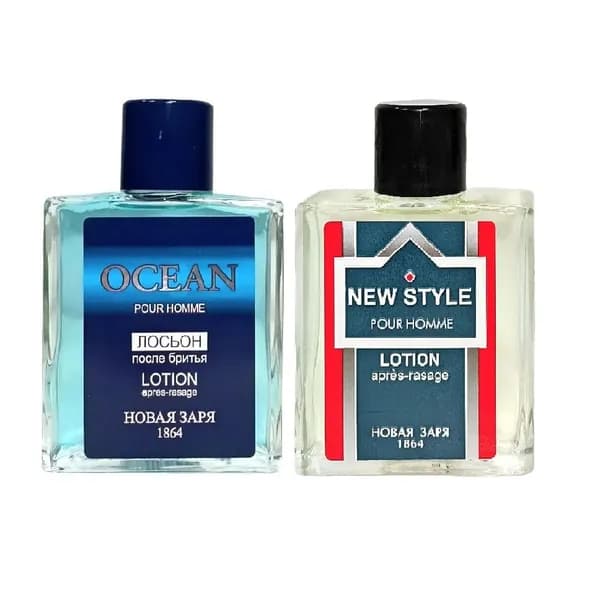 Новая Заря ЛОСЬОН Набор Океан (OCEAN) + Новый Стиль (NEW STYLE) 2*100 мл