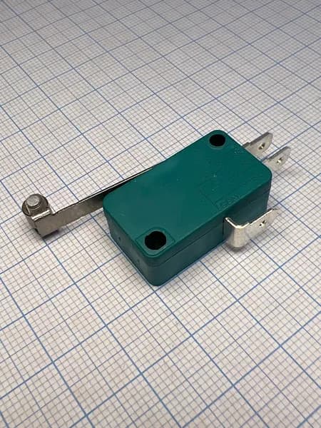 2шт. Микропереключатель (концевик) с роликом MSW-03B on-(on)