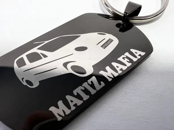Жетон Дэу Матиз (Daewoo Matiz) с вашей надписью на обороте