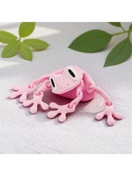 3D-ручка для рисования, магнитная лягушка-подвеска, с подвижными суставами, для холодильника и авто