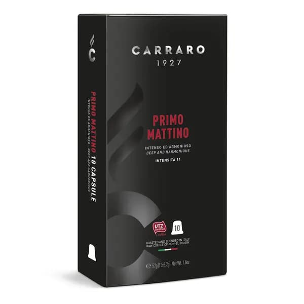 Кофе в капсулах Carraro Primo Mattino (Примо Маттино) стандарта Nespresso, 10шт