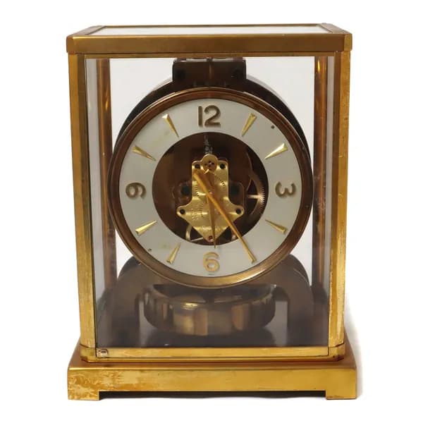 С Повреждением! Настольные часы "Atmos". Швейцария, Jaeger-LeCoultre.